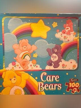 Vintage 2004 RoseArt Care Bears Puzzle-  100 pieces NEW sealed